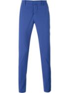 Dondup Slim Fit Chinos, Men's, Size: 32, Blue, Cotton/spandex/elastane