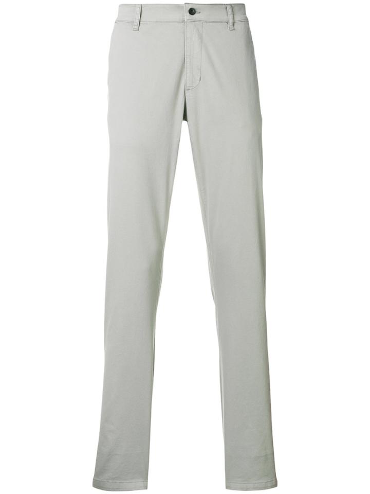 Hope Casual Straight Leg Chinos - Grey
