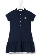Moncler Kids Polo Dress, Girl's, Size: 6 Yrs, Blue