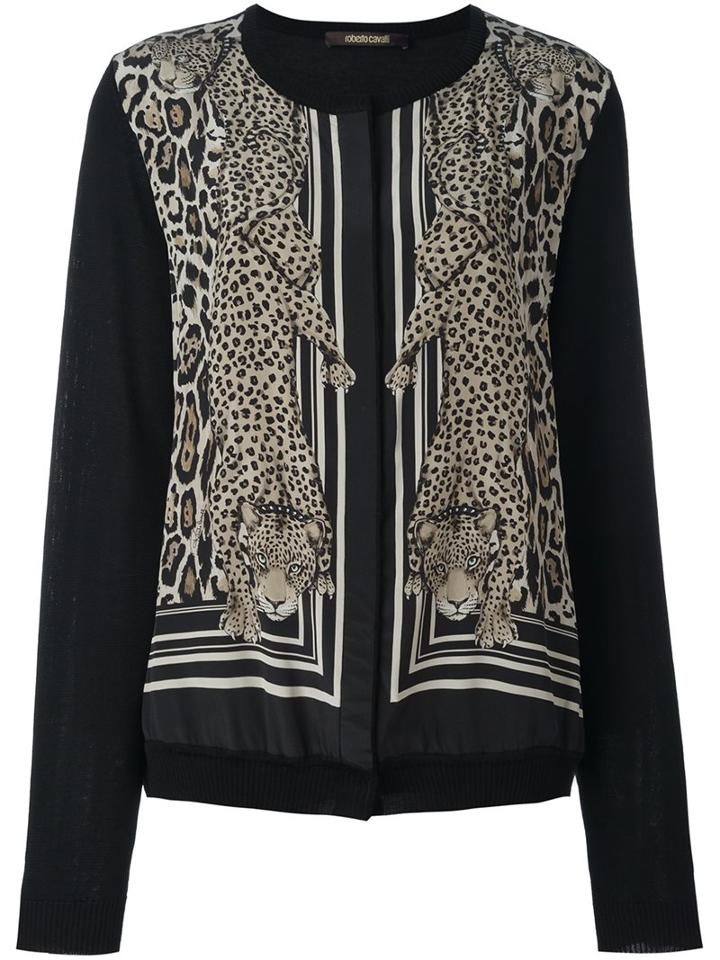 Roberto Cavalli 'diamond Cats' Bomber Jacket