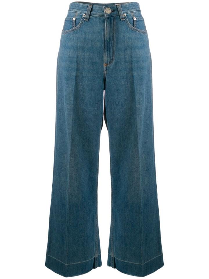 Rag & Bone Ruth Super High-rise Jeans - Blue