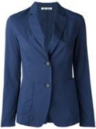 Barena - Two-button Blazer - Women - Cotton/polyamide/spandex/elastane - 40, Women's, Blue, Cotton/polyamide/spandex/elastane
