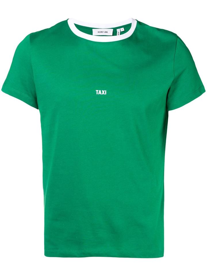 Helmut Lang Slim Fit T-shirt - Green