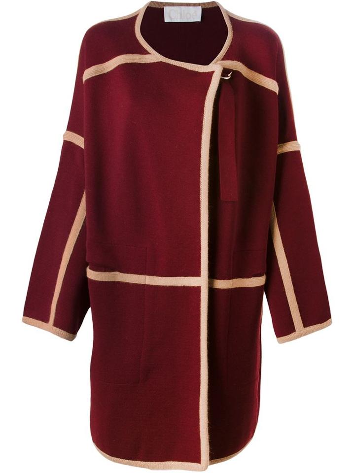 Chloe Checked Cardi-coat