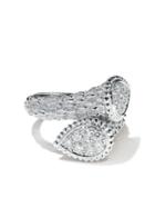 Boucheron 18kt White Gold Diamond Serpent Bohème Toi Et Moi Ring - Wg