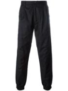 Maharishi Elasticated Tapered Trousers, Men's, Size: Large, Black, Wool