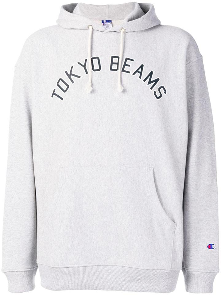 Champion Hooded Sweatshirt - Grey