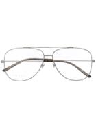 Gucci Eyewear Aviator Glasses - Black