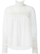 See By Chloé Smocked Detail Blouse