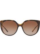 Dolce & Gabbana Eyewear Oversized-frame Sunglasses - Brown