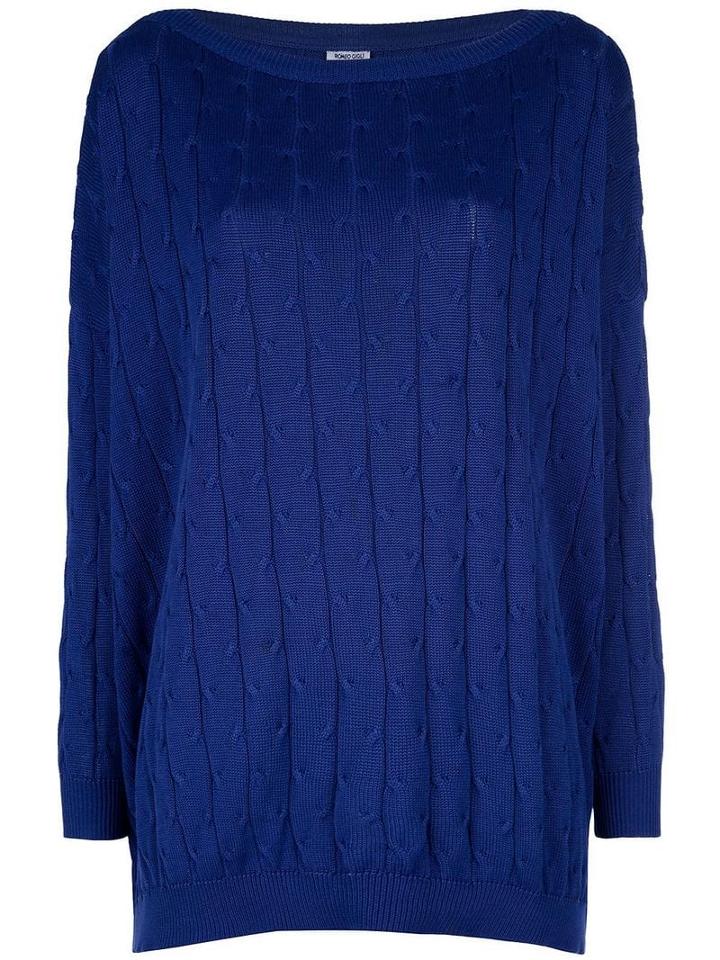 Romeo Gigli Pre-owned Cable Knit Sweater - Blue