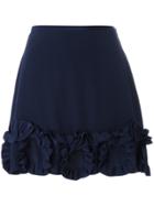See By Chloé Ruffled Mini Skirt - Blue
