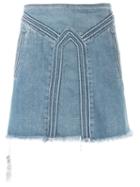 Chloé Panelled Denim Skirt