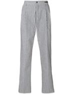 Pt01 Striped Trousers - Blue