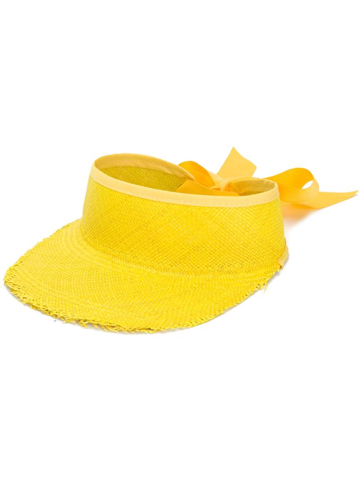 Sensi Studio Sporty Visor Hat - Yellow & Orange