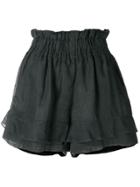 Isabel Marant Griddy Shorts - Black