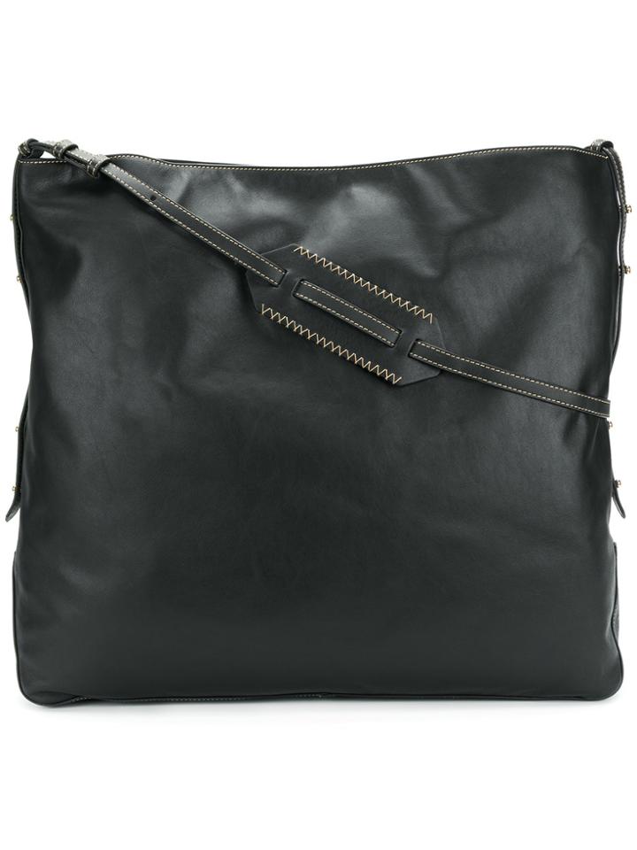 Carven Large Shoulder Bag - Black