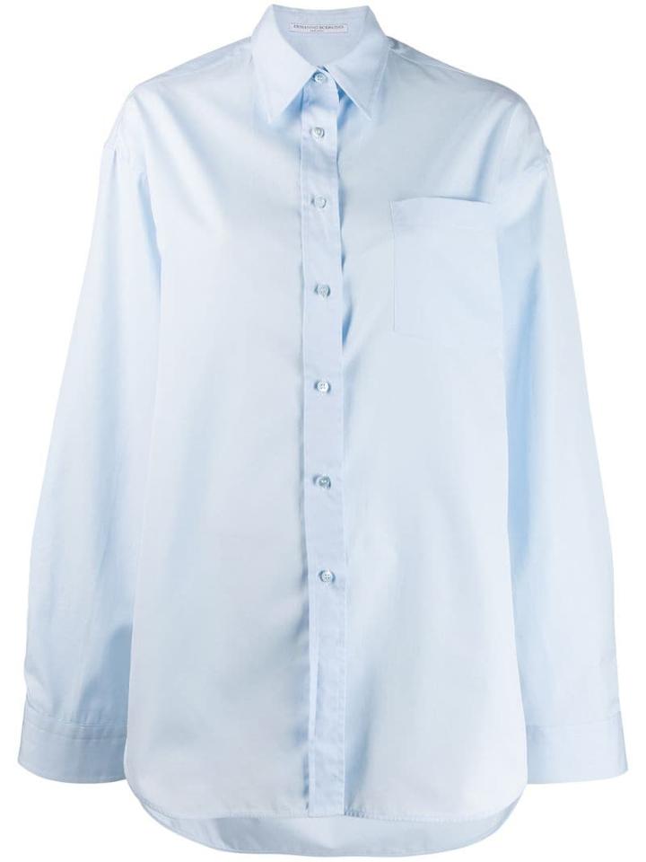 Ermanno Scervino Relaxed Fit Shirt - Blue