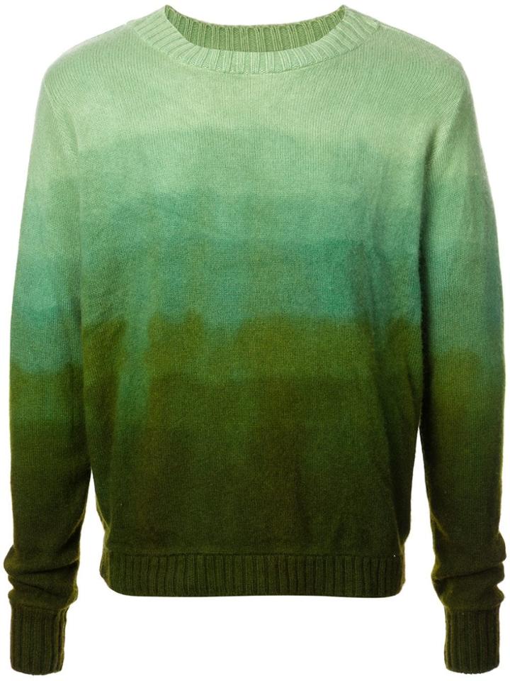 The Elder Statesman Redwoods Sweater - Green