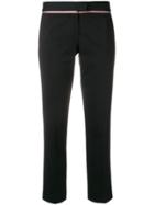 Ps By Paul Smith Jersey Black Cigarette Pant