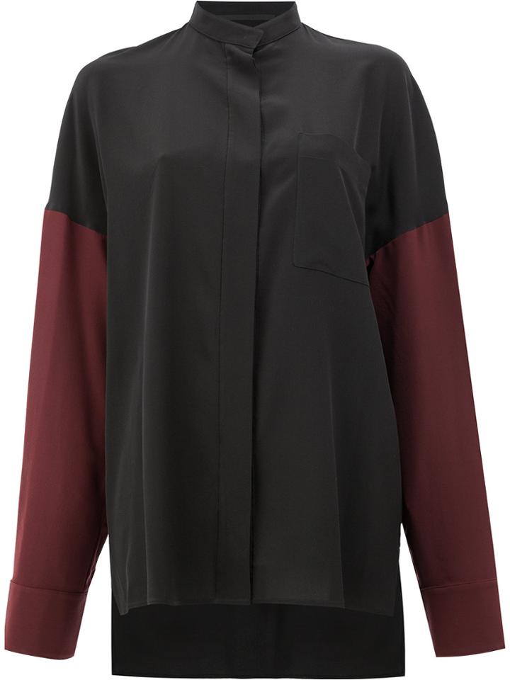 Haider Ackermann Colour Block Shirt - Black