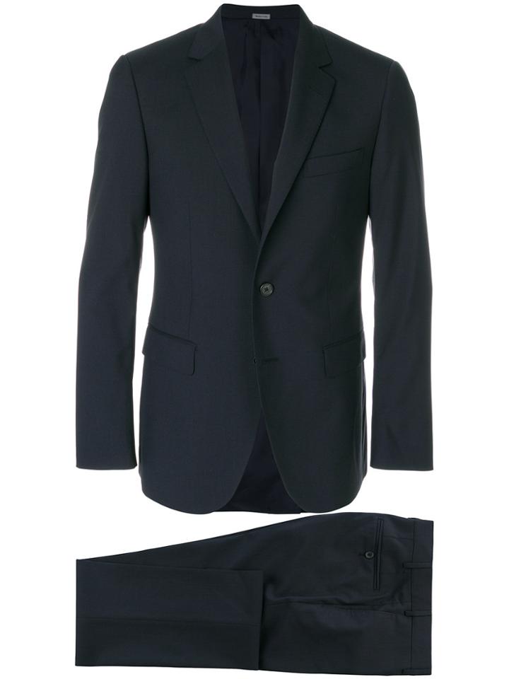 Lanvin Single Breasted Two-piece Suit - Blue