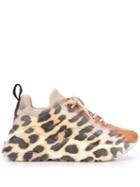 Stella Mccartney Eclypse Leopard Sneakers - 9878 Nut/gr/bk-wh/bk/m.a.f