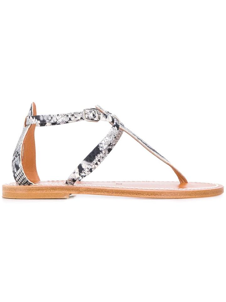 K. Jacques Buffon Sandals - Grey