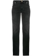 Billionaire Distressed Skinny Jeans - Black