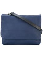 Ally Capellino Plum Crossbody Bag, Women's, Blue, Leather/cotton