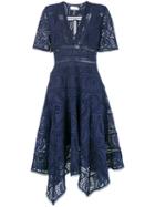 Zimmermann - Paradiso Embroidered Dress - Women - Cotton - 0, Blue, Cotton