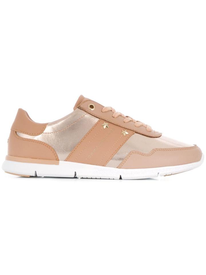 Tommy Hilfiger Metallic Star Detail Sneakers - Pink