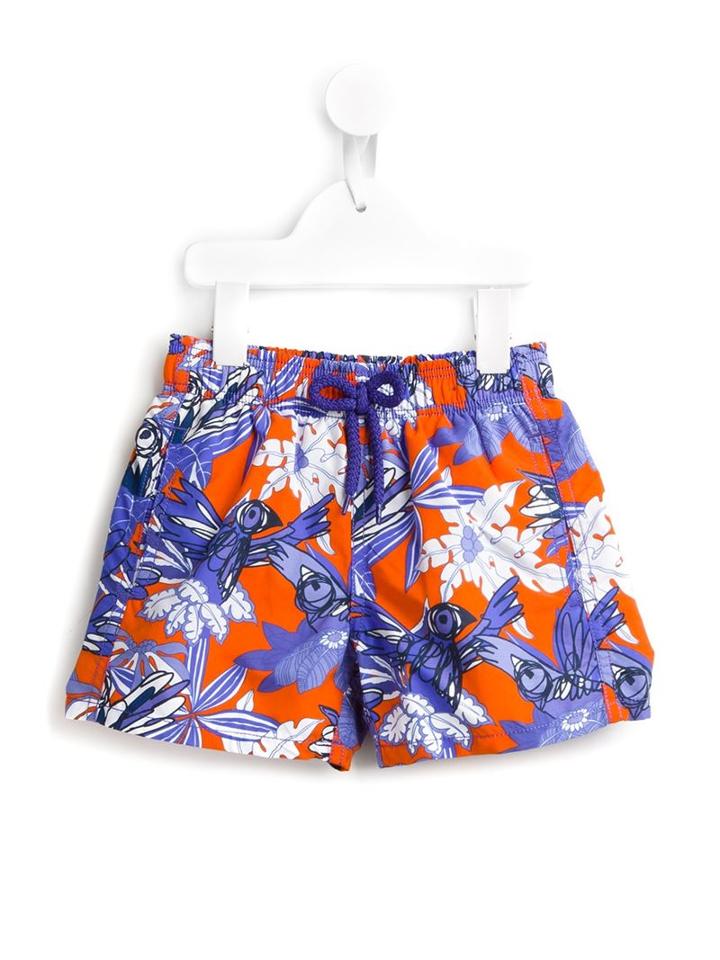 Vilebrequin Kids Jim Swim Shorts, Boy's, Size: 8 Yrs, Yellow/orange