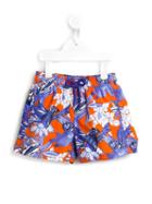 Vilebrequin Kids Jim Swim Shorts, Boy's, Size: 8 Yrs, Yellow/orange