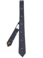 Thom Browne Dog Pattern Tie
