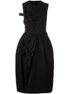 Simone Rocha Knots Detail Dress, Women's, Size: 8, Black, Cotton