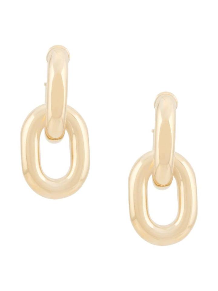 Paco Rabanne Hoop Earrings - Gold