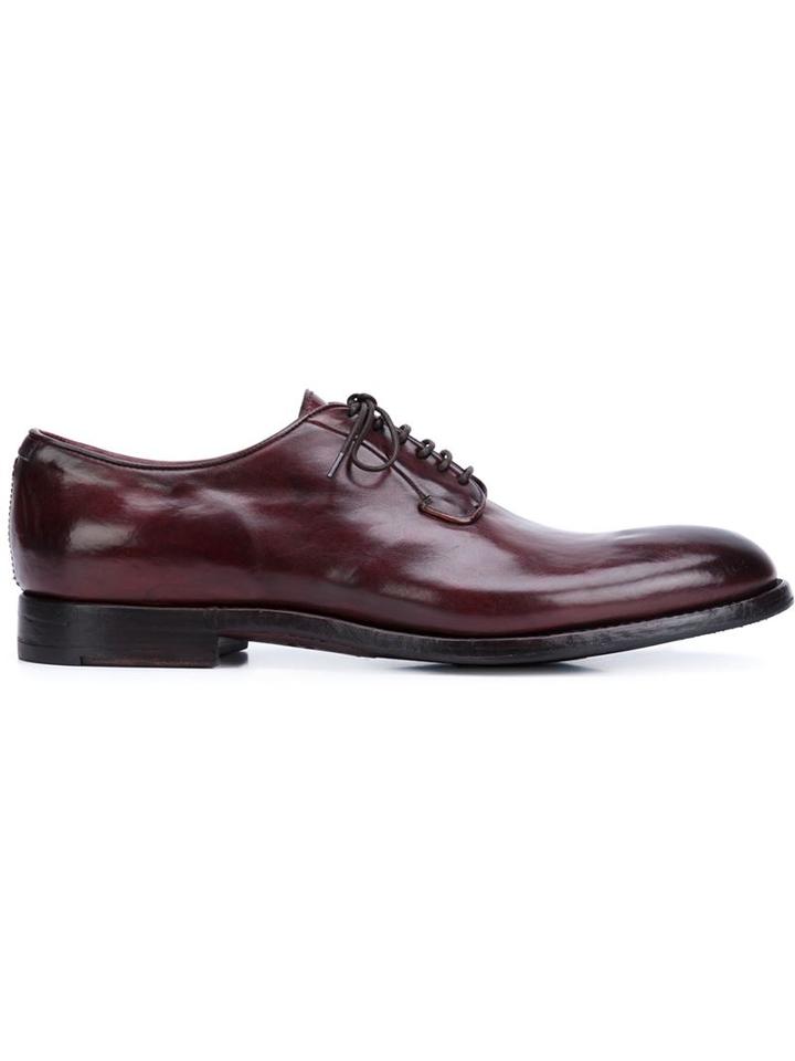 Alberto Fasciani Lace Up Derby Shoes