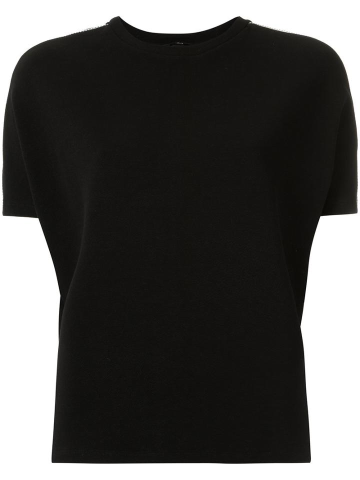 Uma Raquel Davidowicz - Panelled Top - Women - Polyamide/spandex/elastane/viscose - G, Black, Polyamide/spandex/elastane/viscose