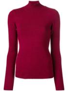 Victoria Beckham Signature Long Sleeved Top - Red