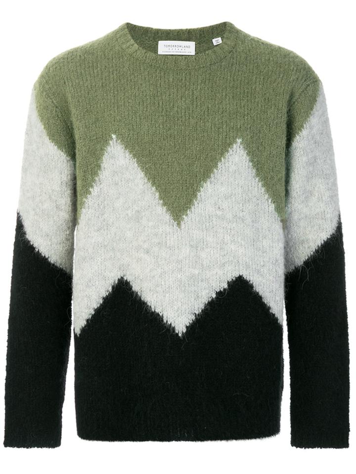 Corneliani Zipped Jumper - Blue