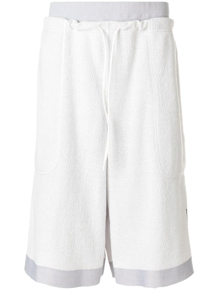 Y-3 High Waisted Track Shorts - Grey