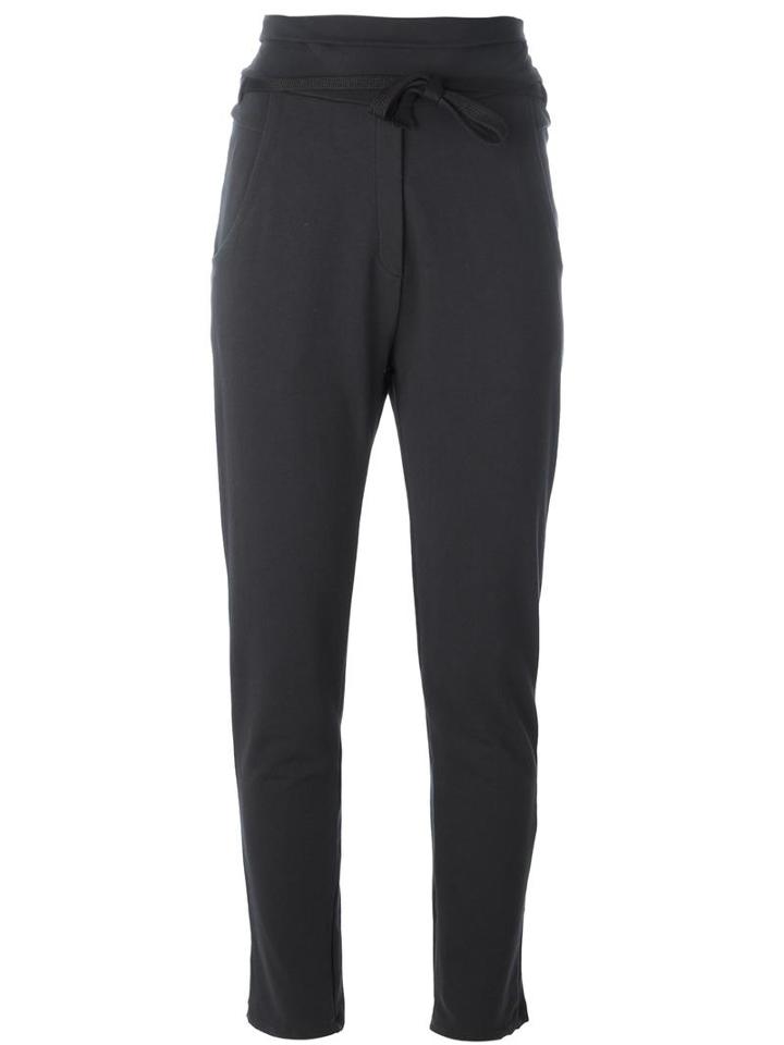 Humanoid Tess Track-pants, Women's, Size: Large, Grey, Linen/flax/elastodiene/polyamide