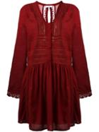 Iro Kelena Dress, Women's, Size: 40, Red, Viscose/cotton