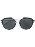 Dior Eyewear - 'eclat' Sunglasses - Unisex - Acetate/metal (other) - 60, Black, Acetate/metal (other)