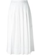 P.a.r.o.s.h. Pleated Cropped Palazzo Trousers