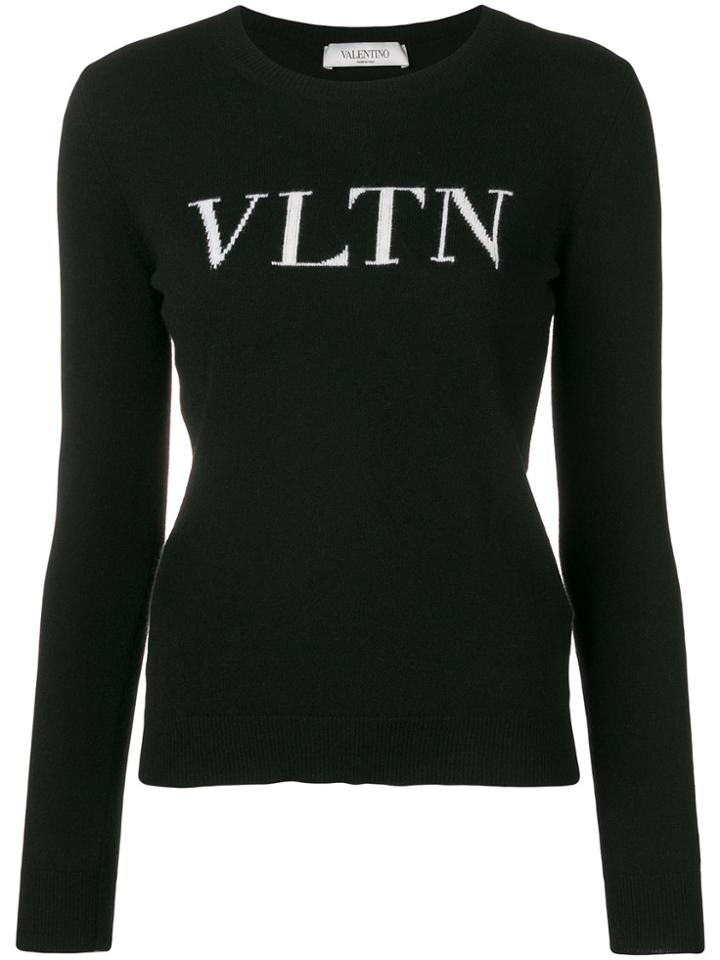 Valentino Vltn Sweater - Black