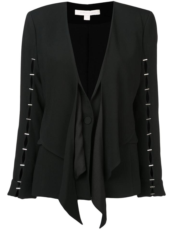 Jonathan Simkhai Staple Detail Jacket - Black