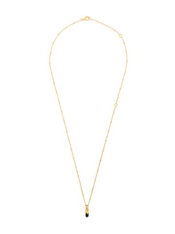 Kasun London Bullet Pendant Necklace - Metallic