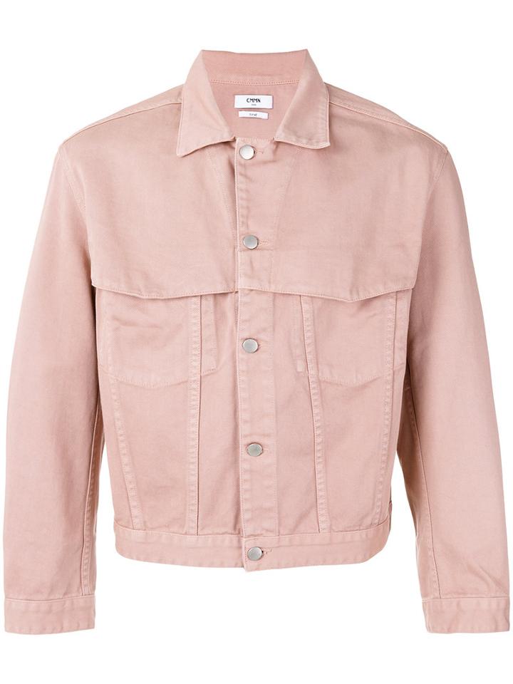 Cmmn Swdn - Brody Denim Jacket - Men - Cotton - 46, Pink/purple, Cotton